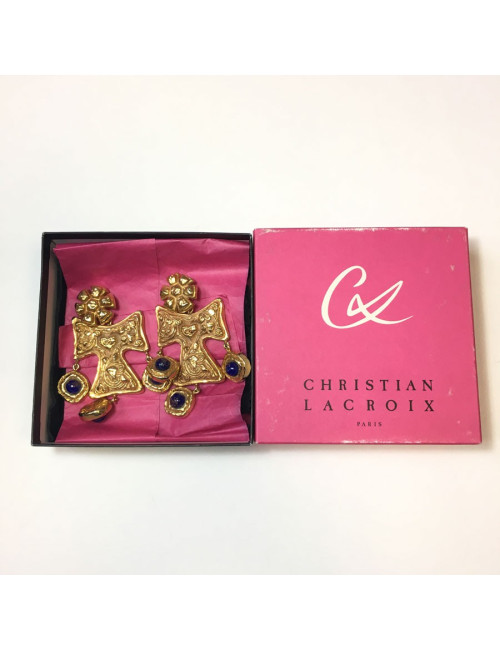 Earrings clips CHRISTIAN LACROIX Couture