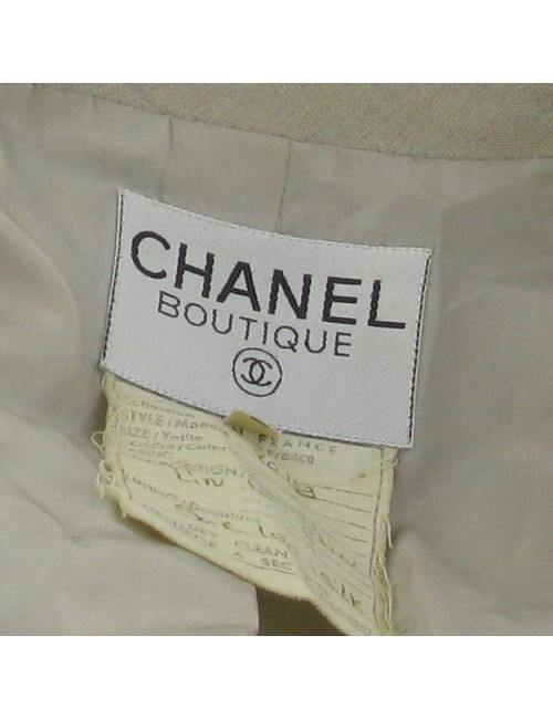Veste en lin CHANEL