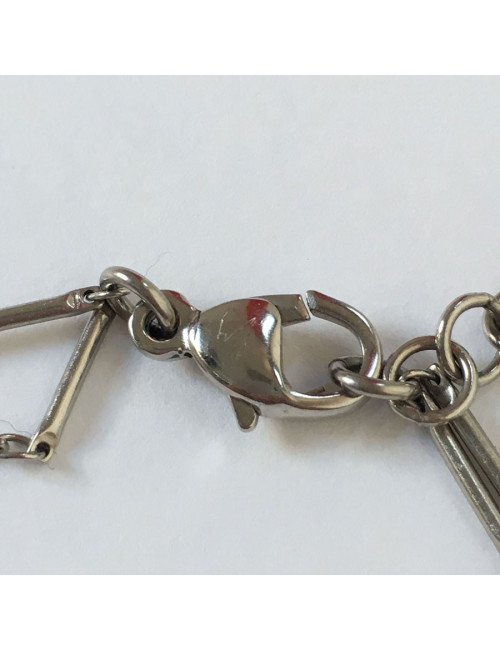 Plastron CHANEL pearls and stones