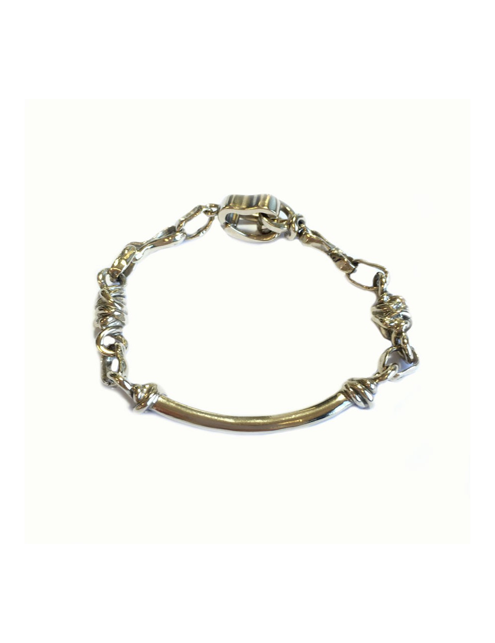 xxx Bracelet GOOSSENS Paris en métal doré taille M