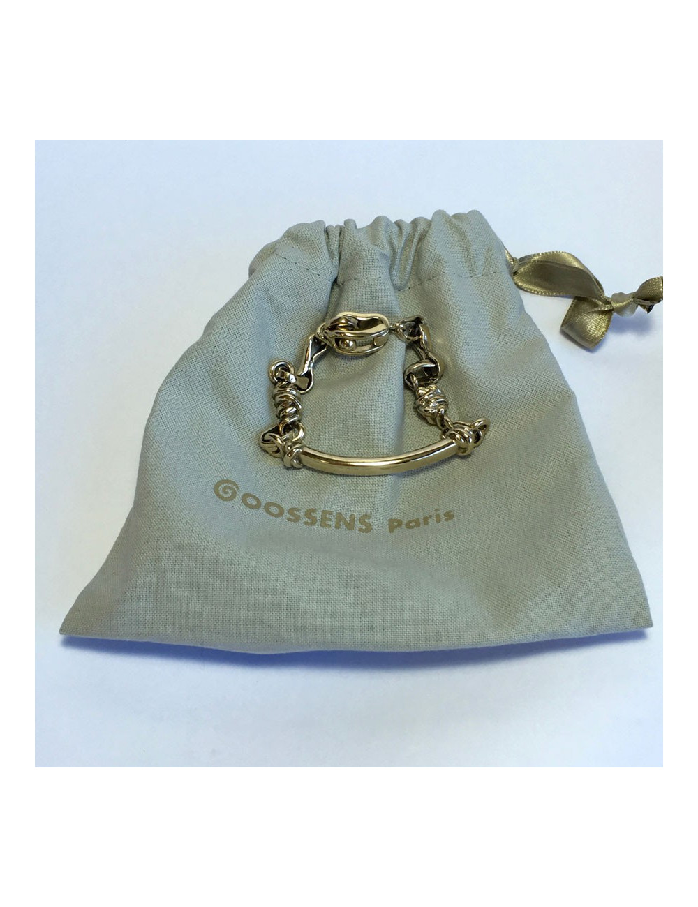 xxx Bracelet GOOSSENS Paris en métal doré taille M