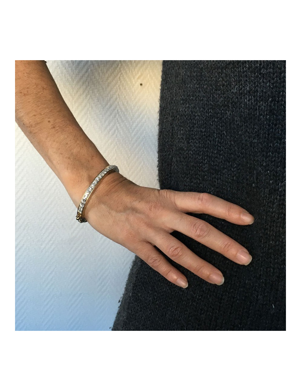 Bracelet CHANEL serti de brillants