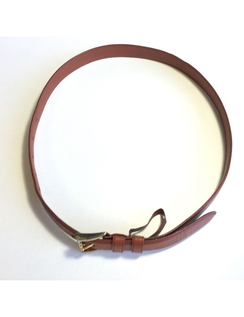 PRADA brown leather belt