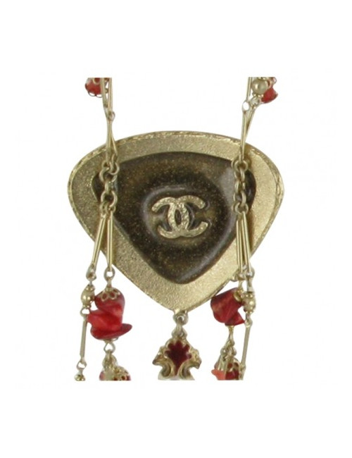 Sautoir corail & perles d'eau douce CHANEL