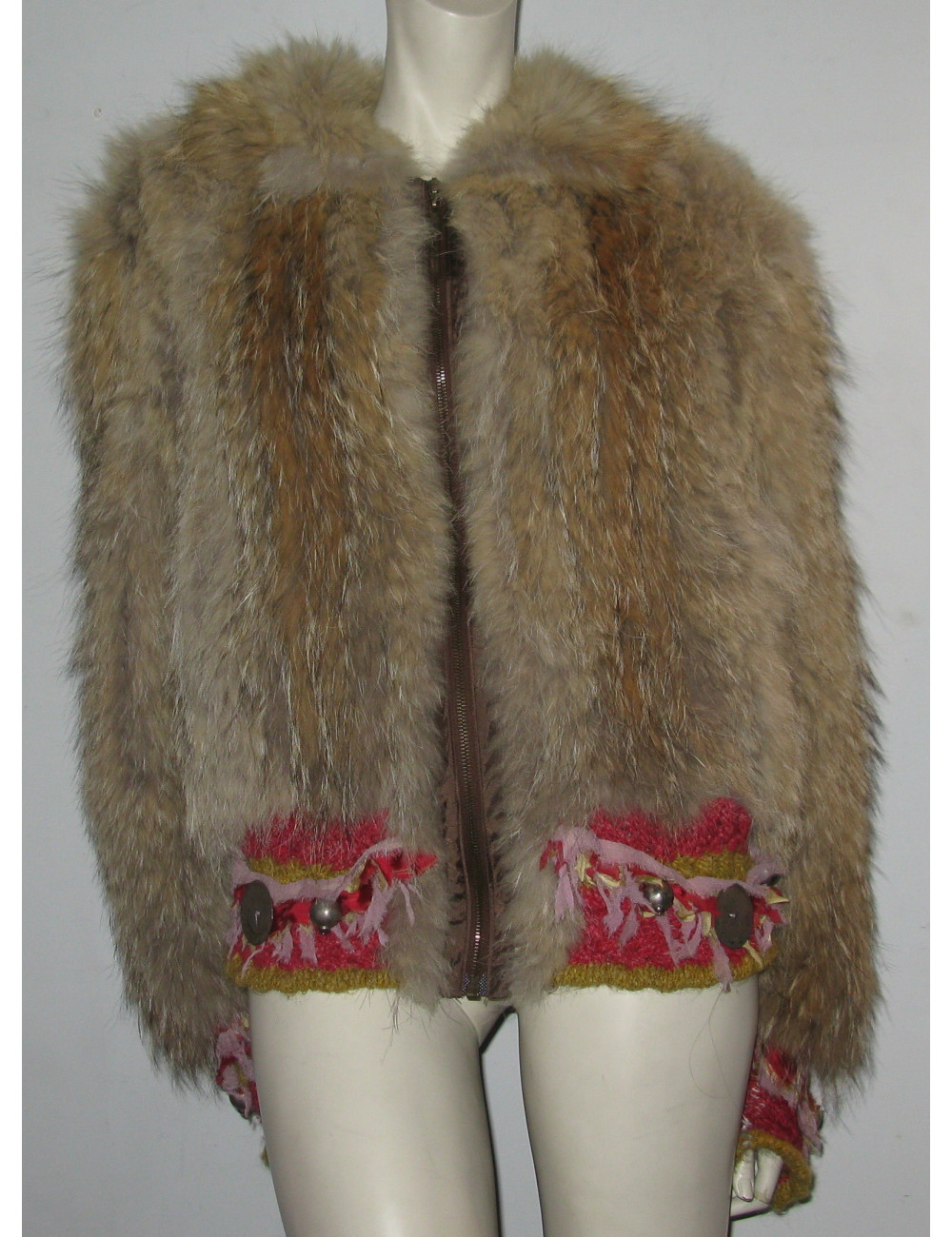 Manteau en coyote JOHN GALLIANO