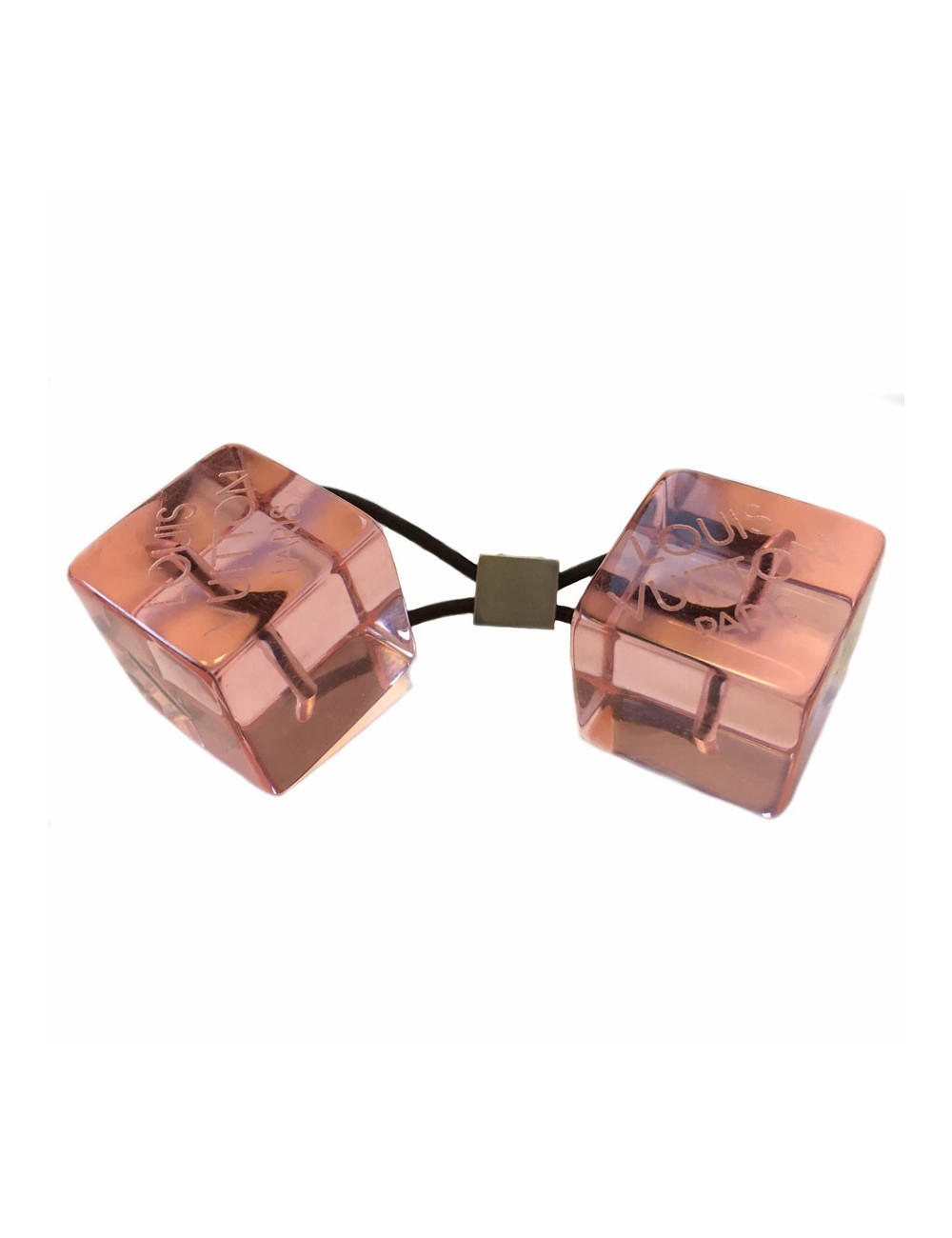 Bijou de tête "Poney Talle" LOUIS VUITTON rose