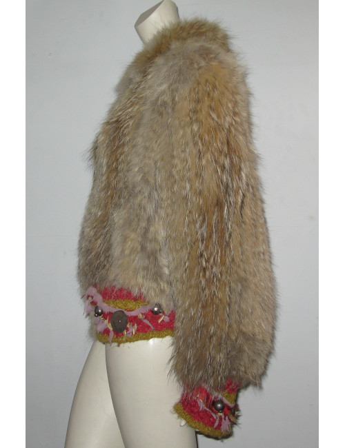 Manteau en coyote JOHN GALLIANO
