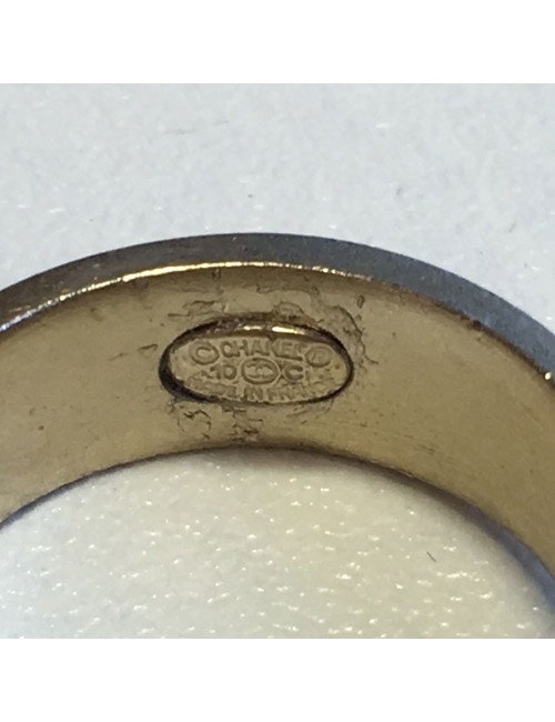 Ring CHANEL gold gold metal pale size 51