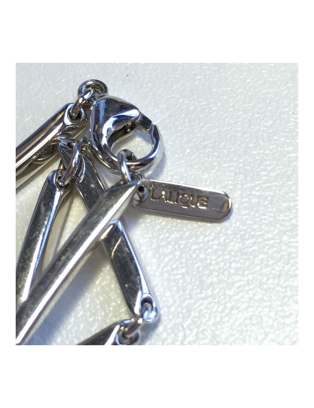 Collier + pendentif LALIQUE en argent 