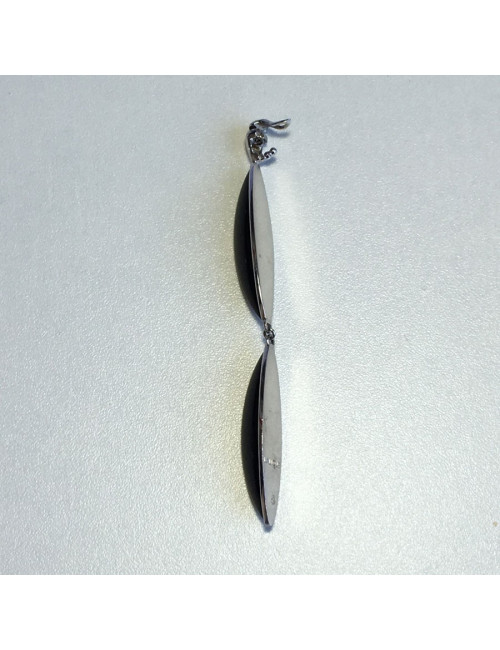 Necklace + silver LALIQUE pendant