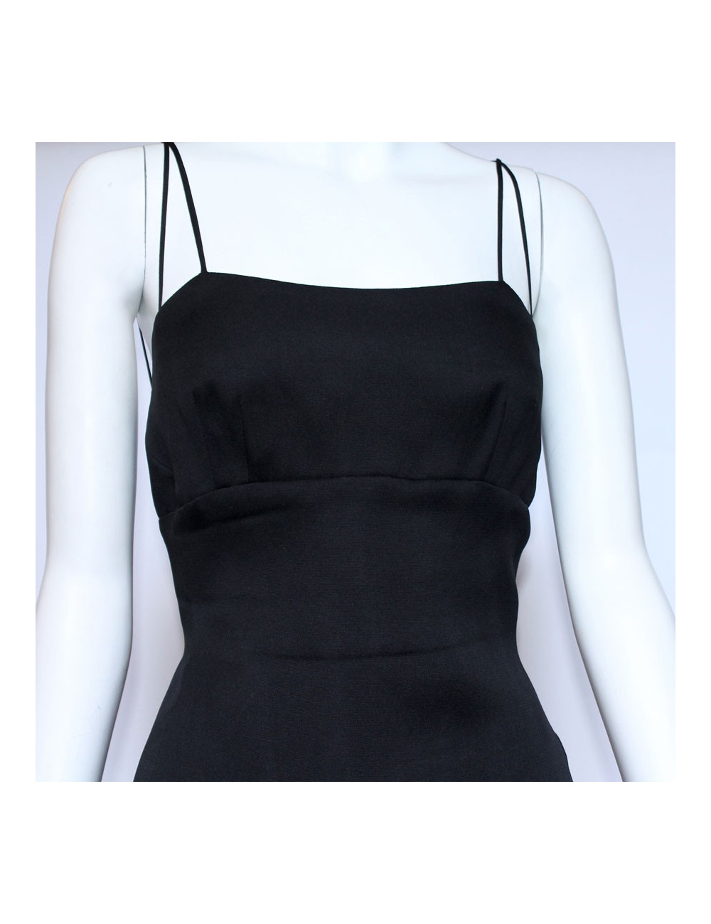 Robe CHANEL  t 38 soie noire