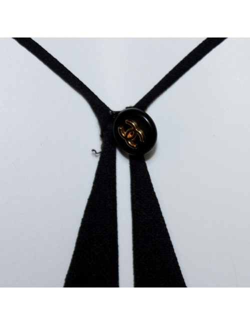 Robe CHANEL  t 38 soie noire