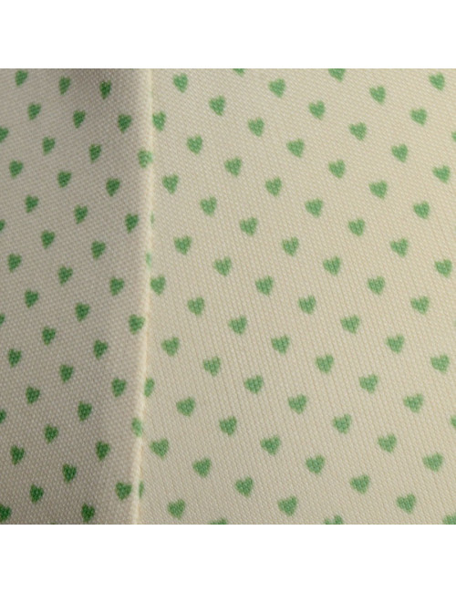 CHLOE dress yellow and green hearts