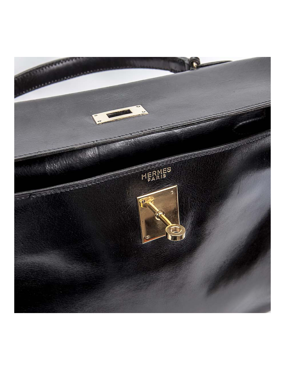 Kelly 35 year 1970 black box leather