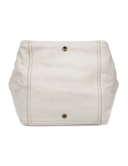 Sac 'Downtown' SAINT LAURENT cuir grainé beige