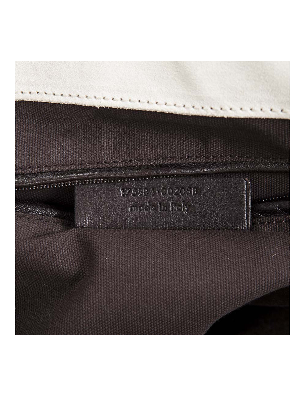 Sac 'Downtown' SAINT LAURENT cuir grainé beige