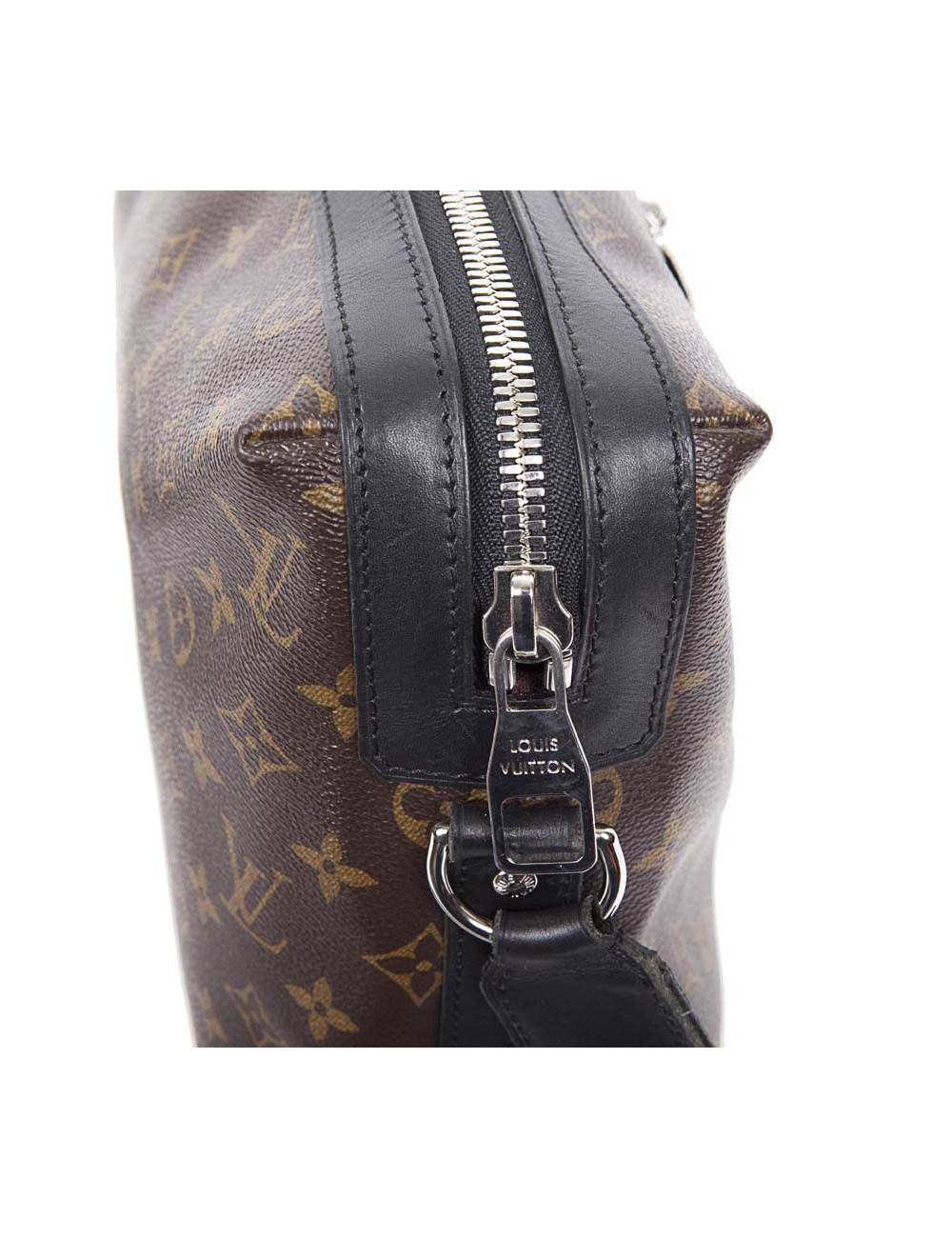 Sacoche LOUIS VUITTON toile monogram marron