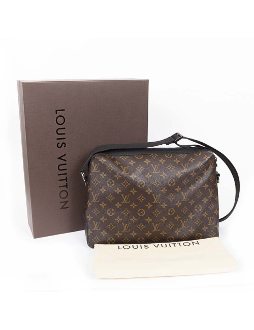 Sacoche LOUIS VUITTON toile monogram marron