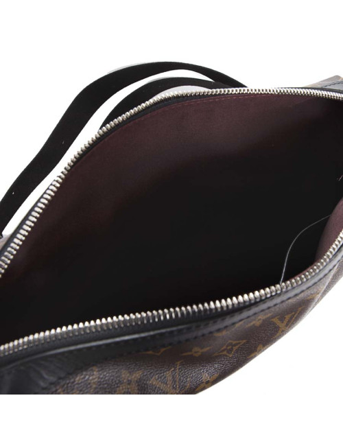 Sacoche LOUIS VUITTON toile monogram marron