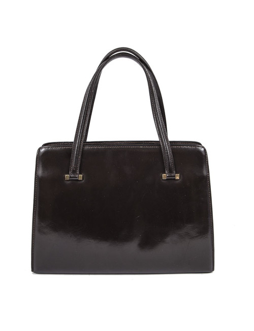 Sac vintage HERMES cuir marron