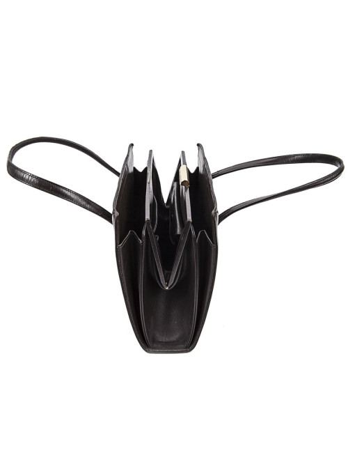 Sac vintage HERMES cuir marron