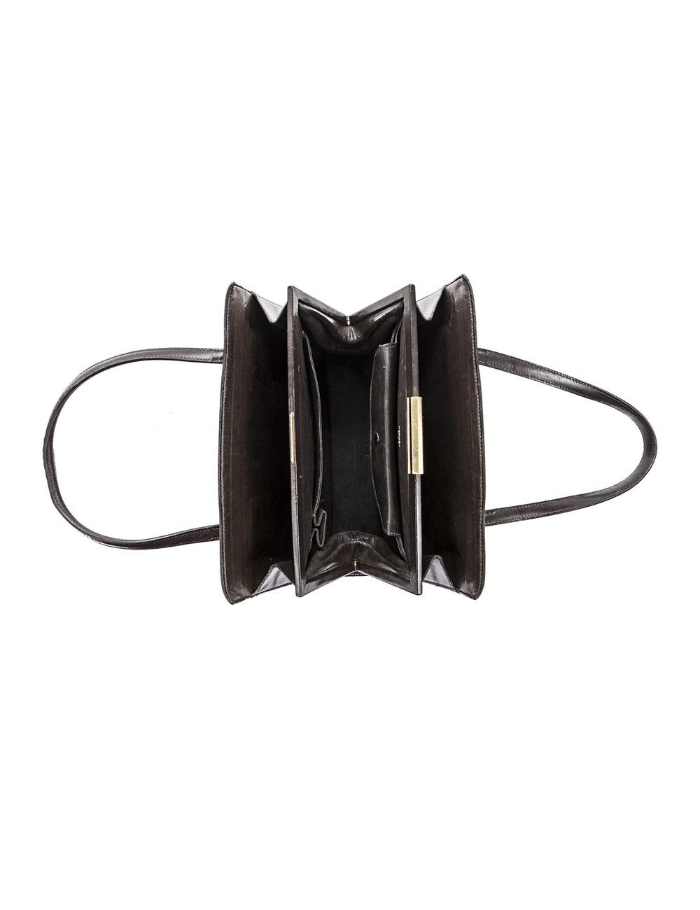 Sac vintage HERMES cuir marron