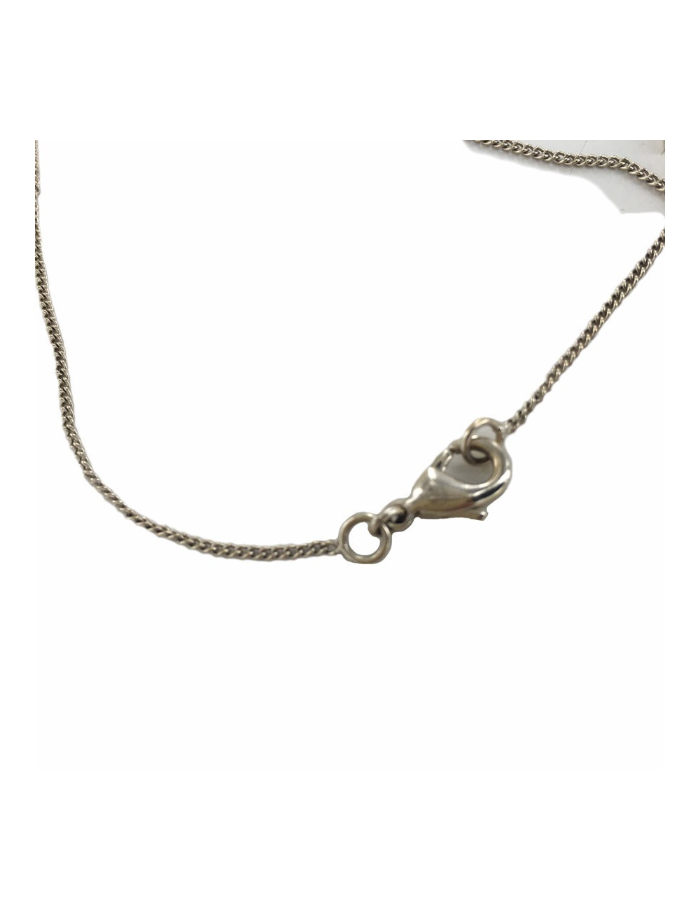 CHANEL CC gold metal rhinestone necklace