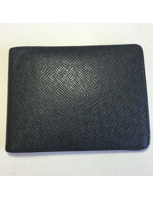 xxx Portefeuille Multiple LOUIS VUITTON en cuir taïga 