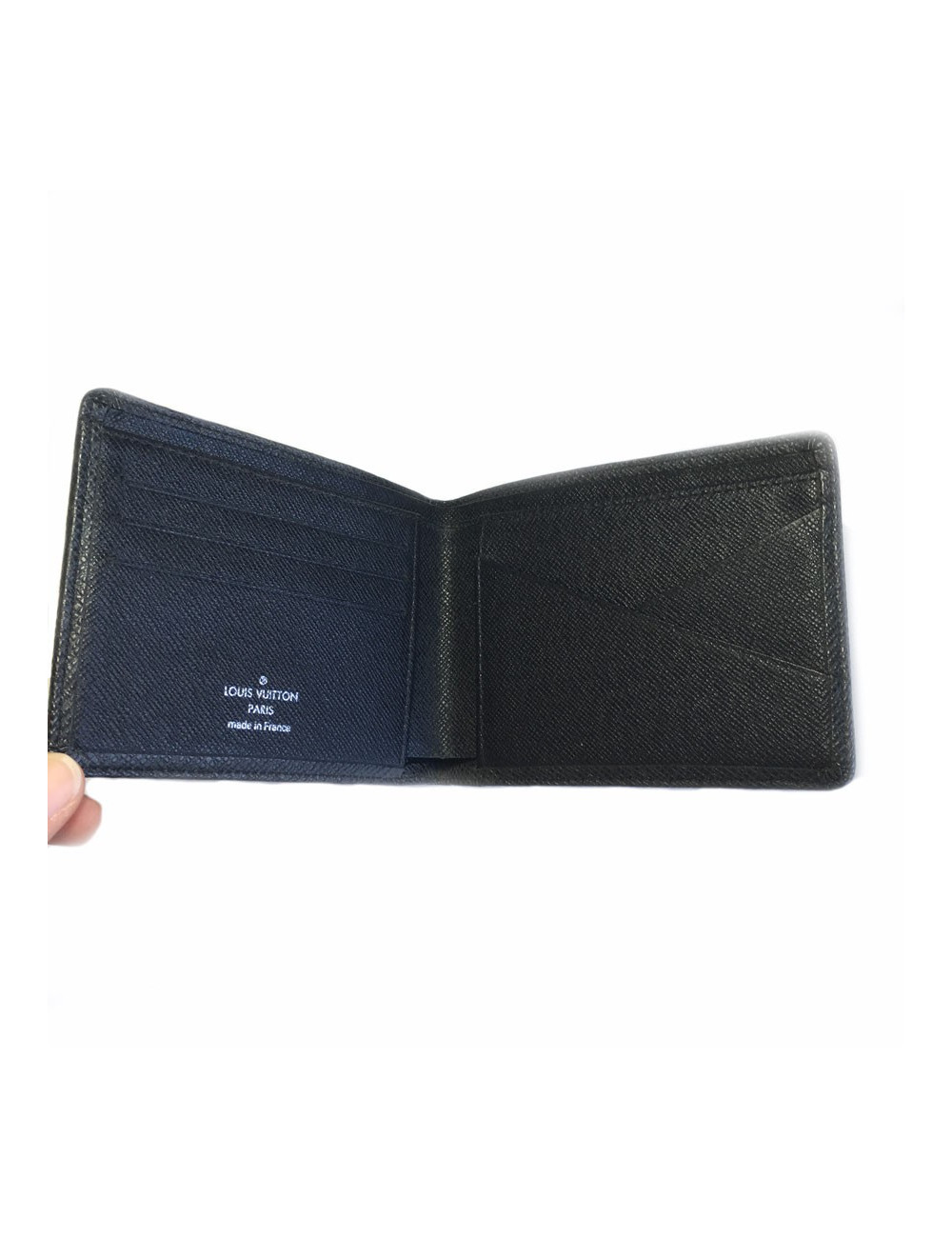 Multiple LOUIS VUITTON taiga leather wallet