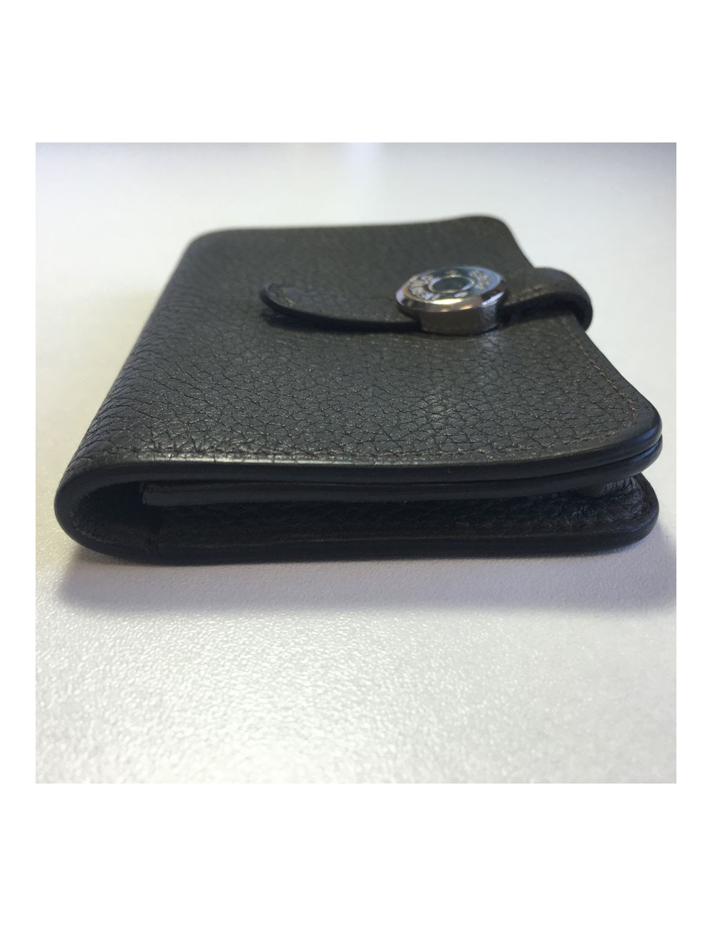 xxx Portefeuille HERMES Dogon en cuir togo kaki