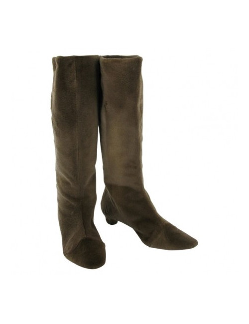 Bottes vison rasé LOUIS VUITTON