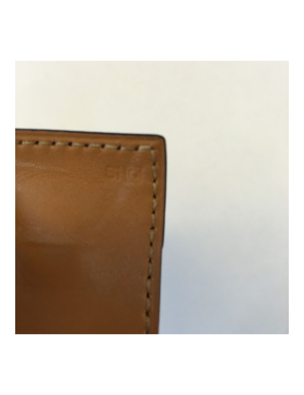 HERMES "Fido" cuff size S black box leather