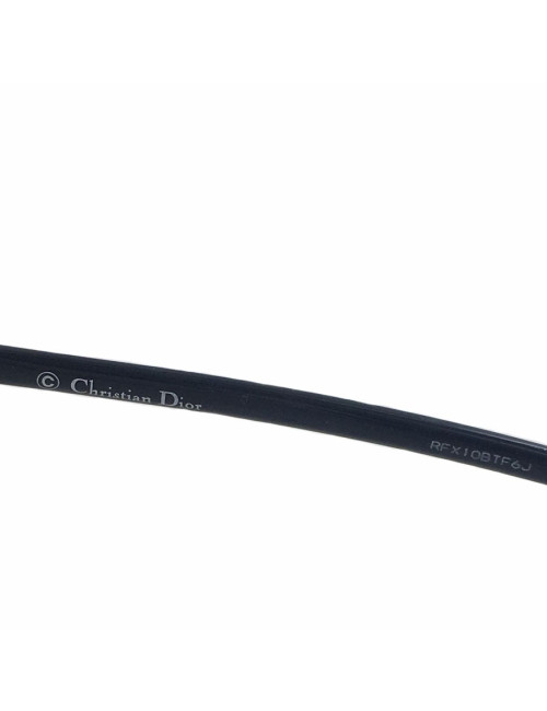 Lunettes de soleil DIOR vertes branches noires