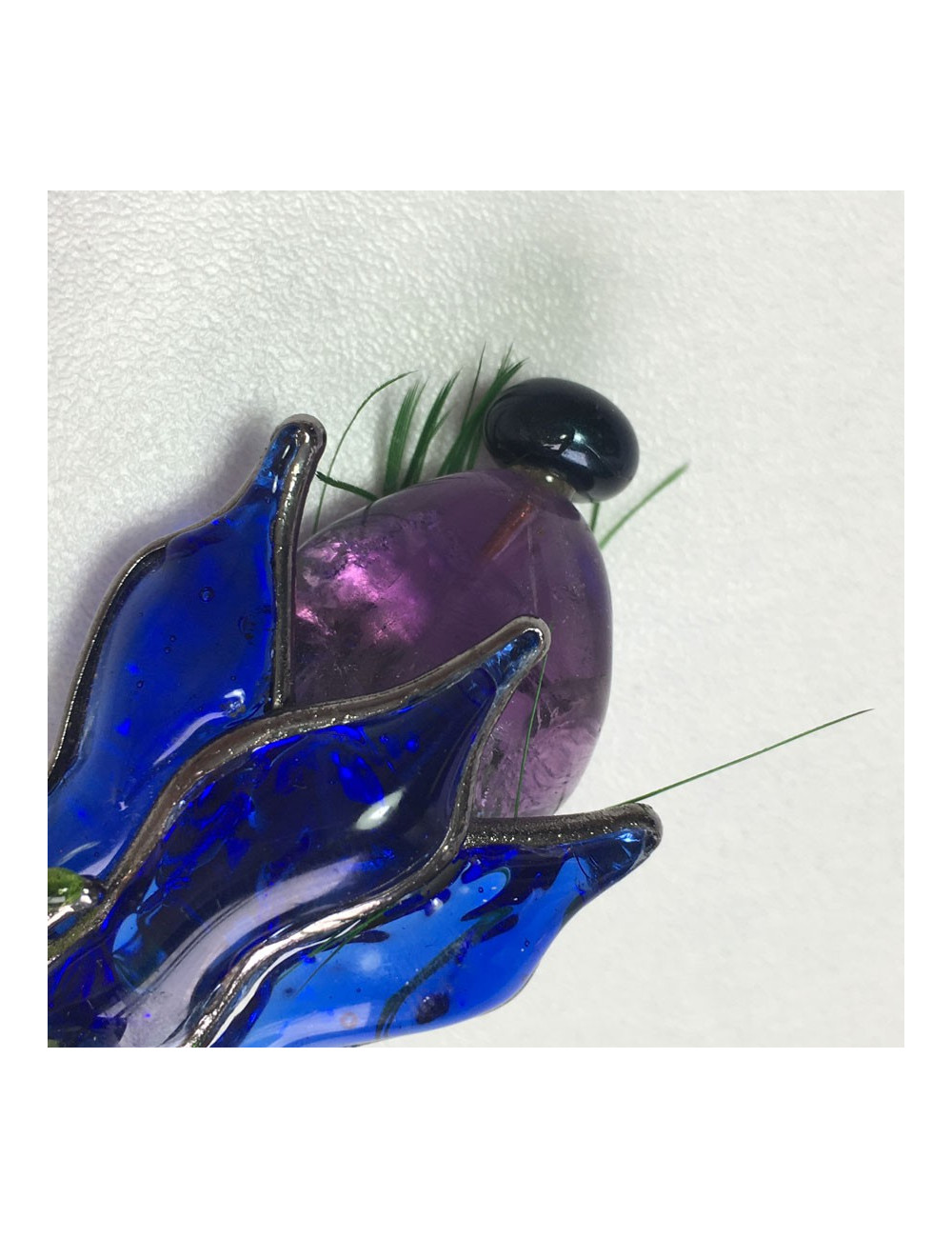 PIN LOULOU of multicolored glass cliff