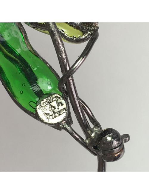 PIN LOULOU of multicolored glass cliff