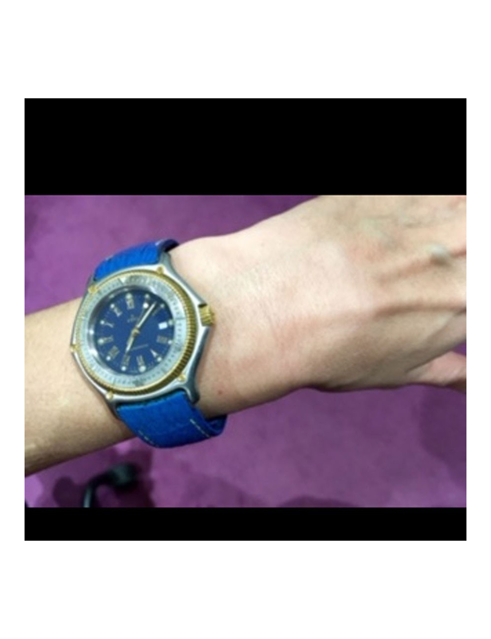 Montre EBEL or et acier 