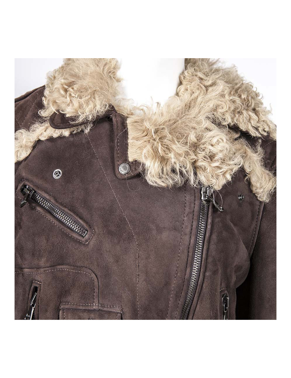 Blouson D & G DOLCE GABBANA t 46 IT peau retournée