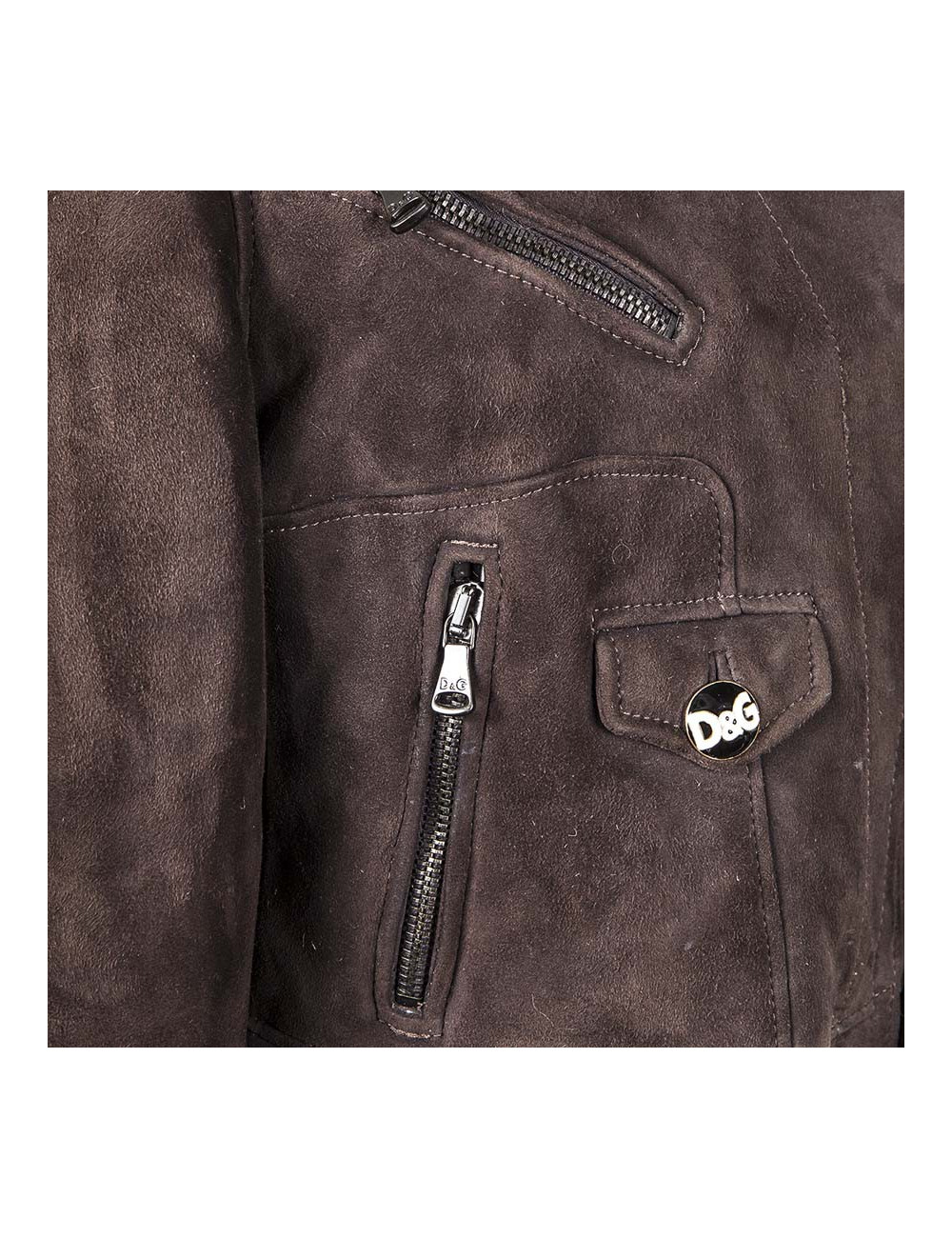 Blouson D & G DOLCE GABBANA t 46 IT peau retournée