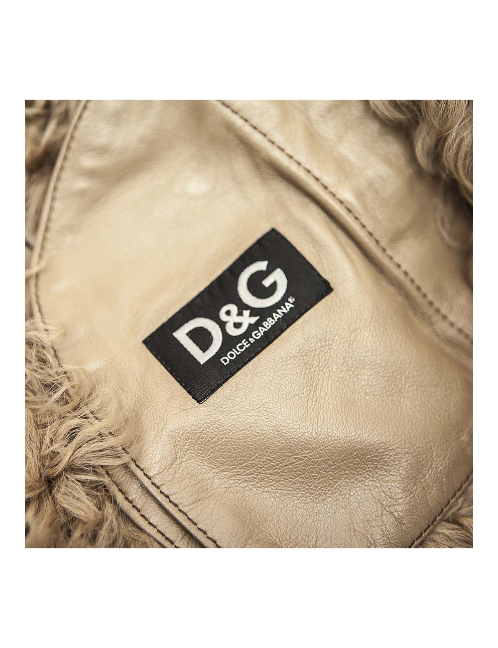 Blouson D & G DOLCE GABBANA t 46 IT peau retournée