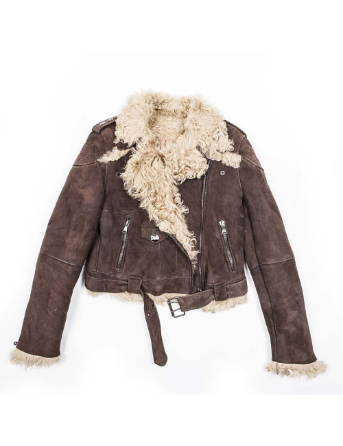 Blouson D & G DOLCE GABBANA t 46 IT peau retournée