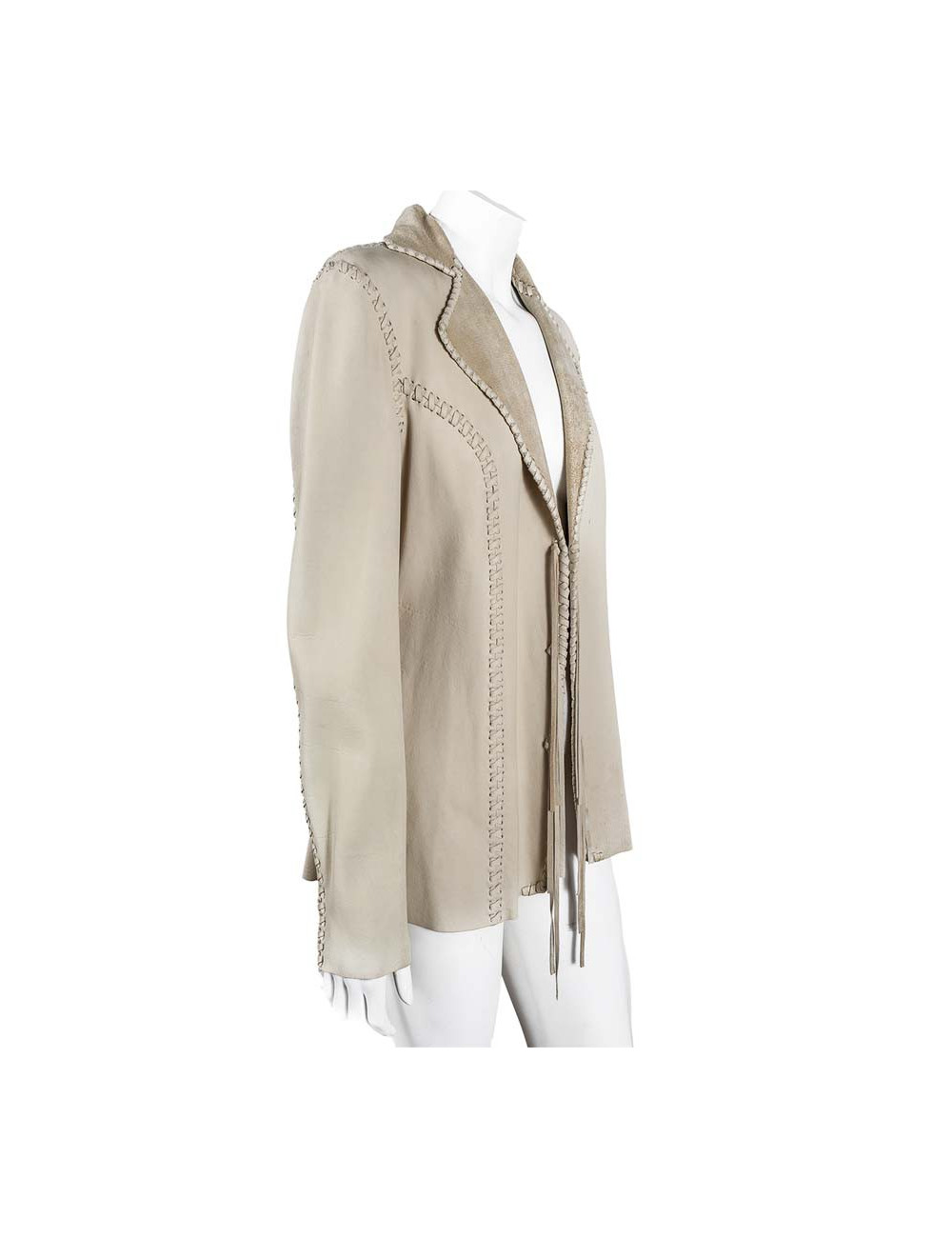 Veste RALPH LAUREN Collection en cuir d'agneau T 6