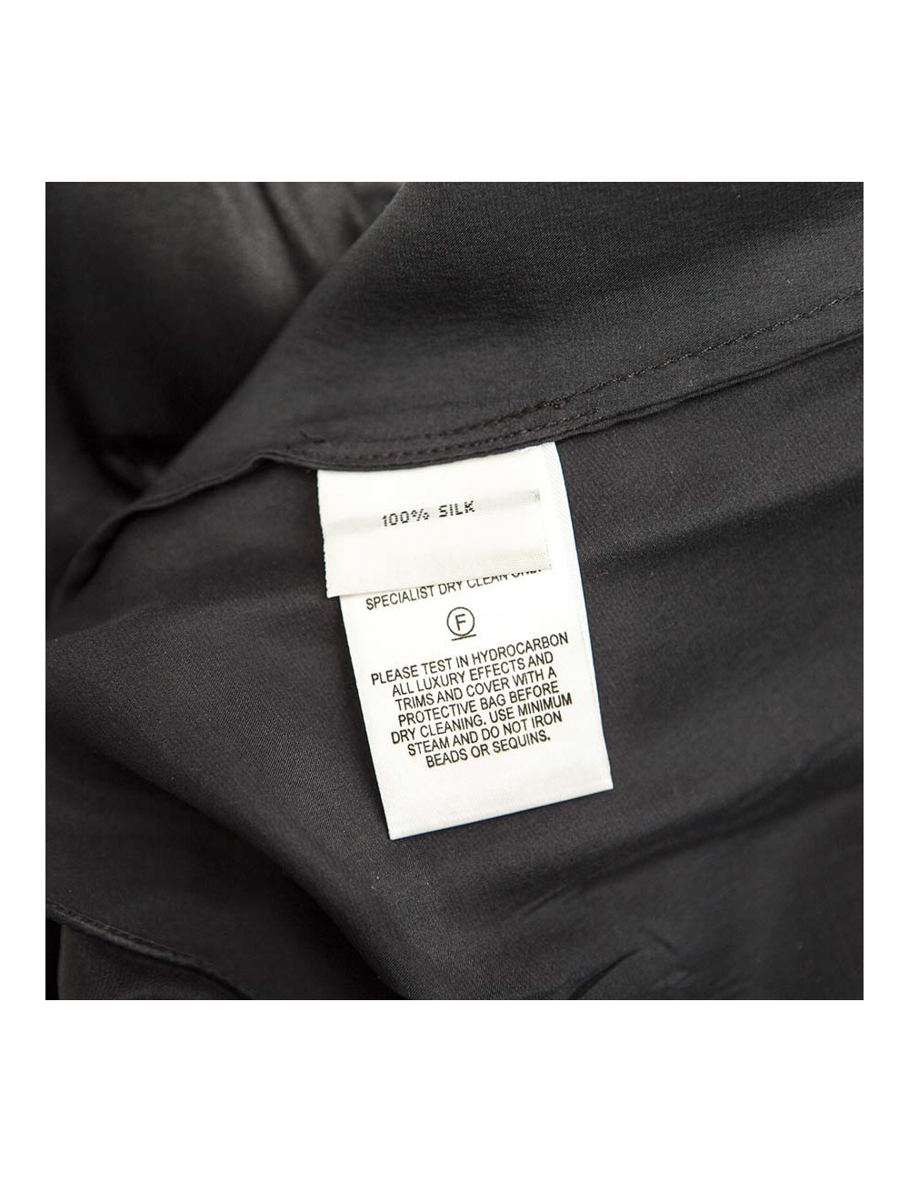 Robe Jenny Packham T10UK noire à sequins