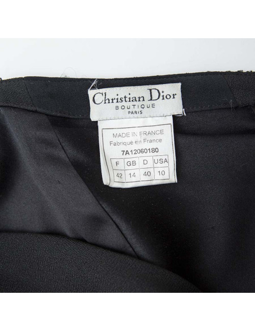 Evening dress black DIOR T 42
