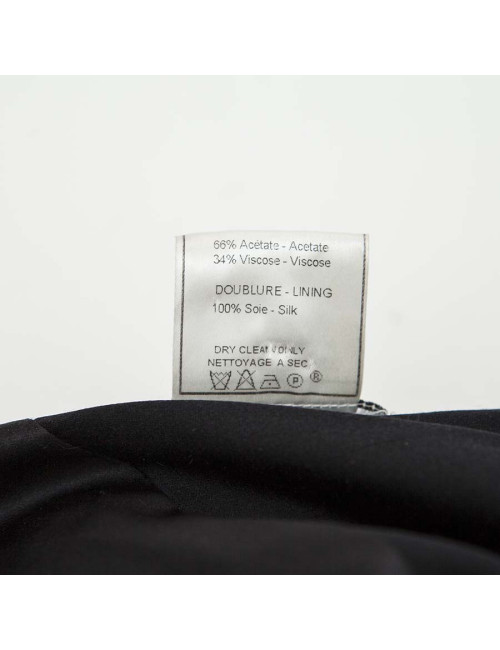 Evening dress black DIOR T 42