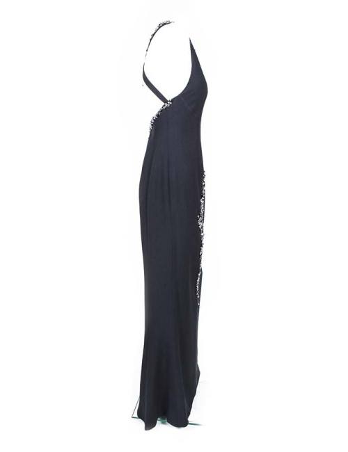 Robe longue Scherrer noire