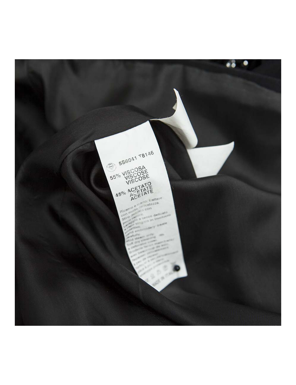 Robe longue Scherrer noire