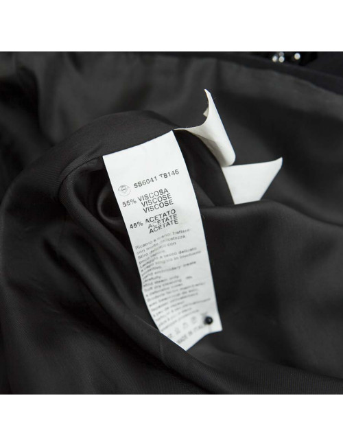 Robe longue Scherrer noire