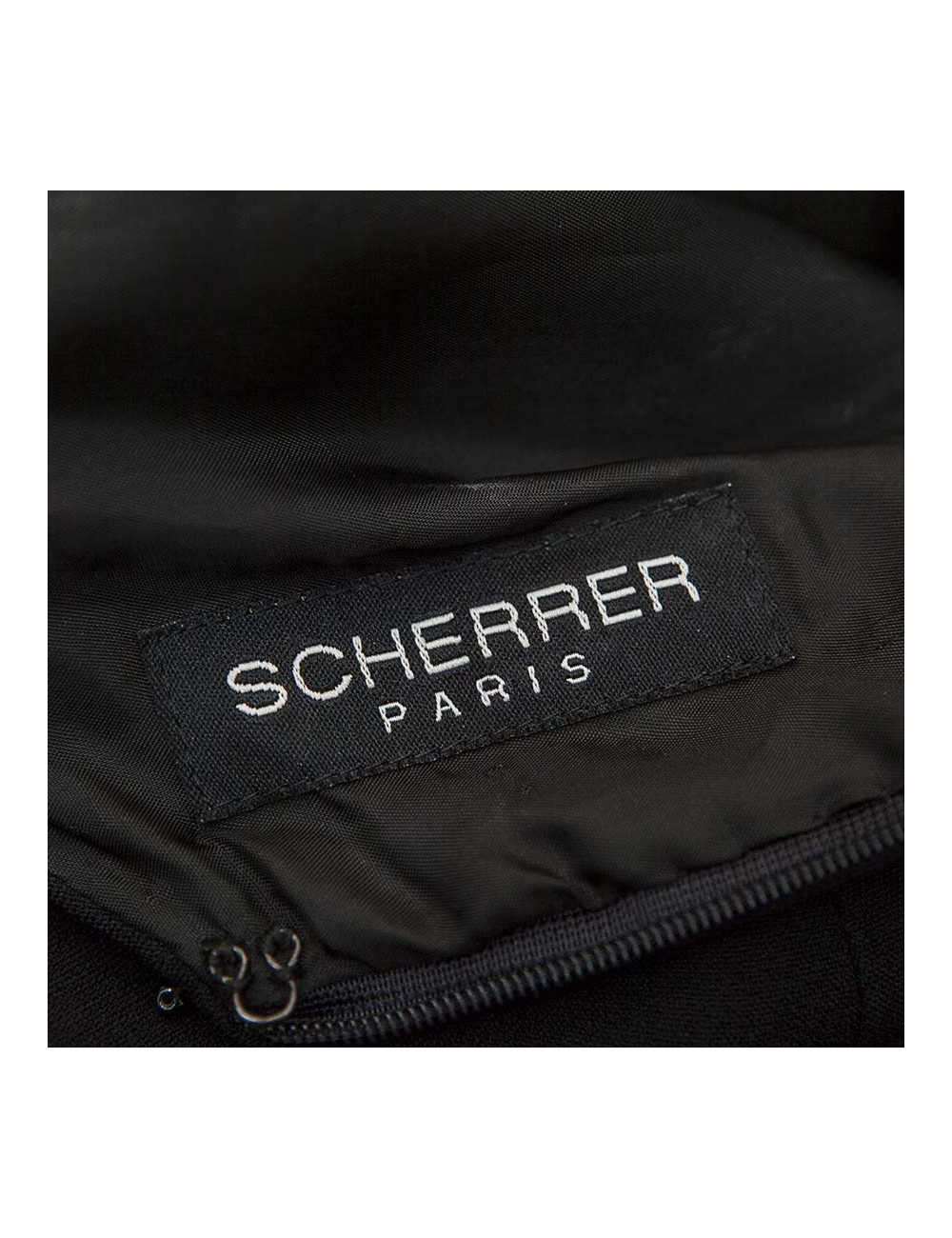 Robe longue Scherrer noire