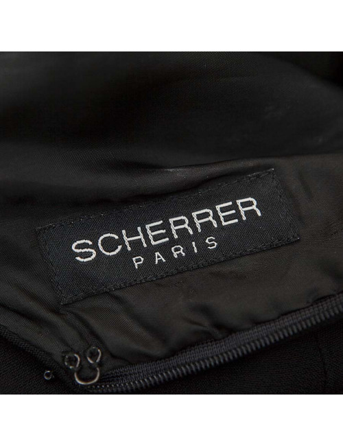 Robe longue Scherrer noire