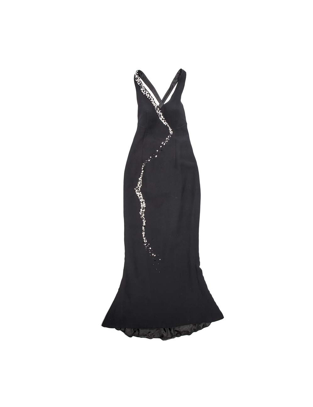 Robe longue Scherrer noire
